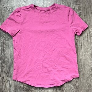 Lululemon Pink cotton T-Shirt